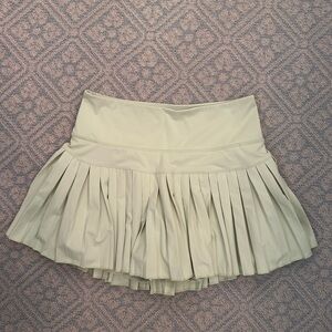 Gold Hinge Light Green Active Skort